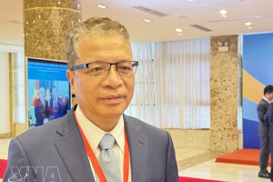 越南驻俄罗斯大使邓明魁。图自越通社
