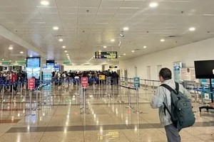 自8月2日起，越南公民在内牌T2航站楼已拥有出入境专用通道。图：NIA