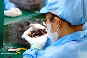 电子元件生产 图自越通社