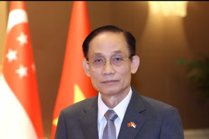 党中央政治局委员、外交部长黎怀忠。图自越通社