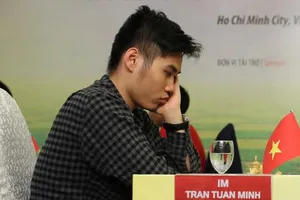 Kỳ thủ Trần Tuấn Minh đang có phong độ tốt. nguồn: tư liệu