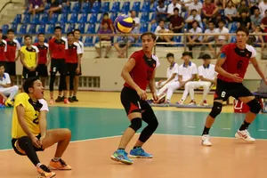 Tuyển Việt Nam đã cố gắng nhưng đối thủ quá mạnh nên phải chịu thua. Ảnh BTC