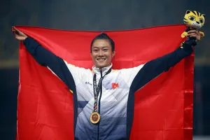 Tú Chinh là một trong những VĐV đạt kết quả tốt tại SEA Games vừa qua và được nhận nhiều thưởng. Ảnh: NGỌC HẢI