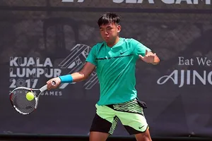 Hoàng Nam chưa cải thiện được thứ hạng tại ATP. Ảnh: DŨNG PHƯƠNG