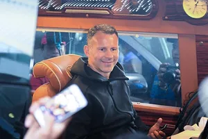 Cựu cầu thủ Giggs của Man.United đã đến Việt Nam. Ảnh: NGỌC HẢI