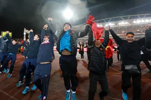 Tập thể U23 Việt Nam sẽ tự quyết các mức thưởng chứ VFF không can thiệp. Ảnh: NGỌC HẢI