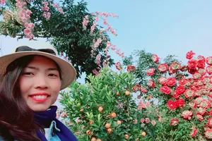 Bùi Thị Thu Thảo sẽ có một cái Tết ấm cùng ở quê nhà. Ảnh: NVCC