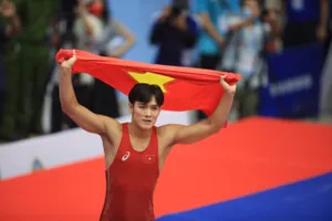 Tuyển thủ vật Việt Nam đã làm rạng danh chủ nhà với những kết quả HCV cao nhất. Ảnh: DŨNG PHƯƠNG