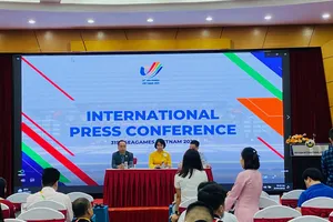 Hội nghị truyền thông lần thứ 3 của SEA Games 31 đã thông tin nhiều nội dung đối với công tác tổ chức của SEA Games 31. Ảnh: MINH CHIẾN
