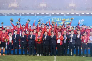 Đội tuyển bóng đá nam U23 đã bảo vệ thành công ngoii vô địch SEA Games nên chắc chắn sẽ được nhiều khoản thưởng. Ảnh: DŨNG PHƯƠNG