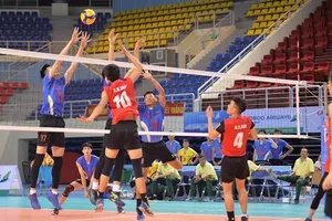 Giải vô địch quốc gia 2022 sẽ rất căng thẳng khi có 2 đội nam, 2 đội nữ phải xuống hạng. Ảnh: I.T