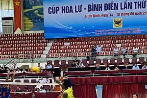 Chủ công người Thái Lan trở thành VĐV đầu tiên ra sân ở giải Việt Nam sau 10 năm. Ảnh: M.CHIẾN