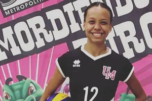 Chủ công Alejandra đã gia nhập đội bóng nữ Vĩnh Phúc tại giải vô địch quốc gia 2022. Ảnh: I.T