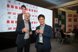 Lê Quang Liêm đã có giải đấu trực tiếp đầu tiên sau SEA Games 31 và giành ngôi á quân. Ảnh: PCF