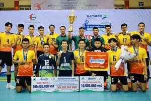 Đội đương kim vô địch quốc gia Tràng An Ninh Bình đang sở hữu các chủ công tốt nhất Việt Nam lúc này. Ảnh: T.DUNG