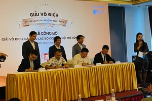 Ban tổ chức công bố giải đấu năm nay. Ảnh: M.CHIẾN