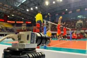 Các camera của hệ thống video challenge eyes có thể chỉ lắp kịp tại vòng chung kết và lượt xếp hạng ở mùa giải năm nay. Ảnh: DŨNG PHƯƠNG