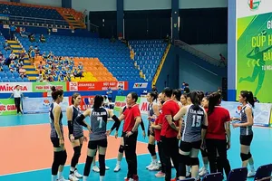 Bộ tư lệnh Thông tin đã có thêm chiến thắng tại giải. Ảnh: M.CHIẾN