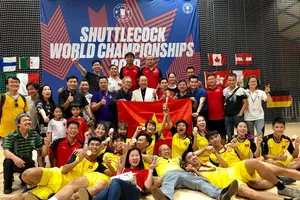 Đá cầu Việt Nam luôn giành thành tích cao ở các giải vô địch thế giới và sẽ chính thức ra mắt Liên đoàn vào ngày 16-7. Ảnh: X.TÙNG