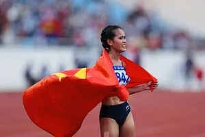 Hồng Lệ đã có tấm HCV tại Đại hội thể thao sinh viên Đông Nam Á 2022. Ảnh: DŨNG PHƯƠNG