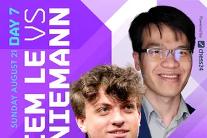 Lê Quang Liêm đã có hạng 4 chung cuộc và tổng thưởng 30.000 USD tại giải. Ảnh: Chess24