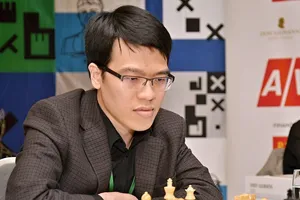 Lê Quang Liêm sẽ tiếp tục tranh tài giải cờ nhanh tới đây. Ảnh: Chess24