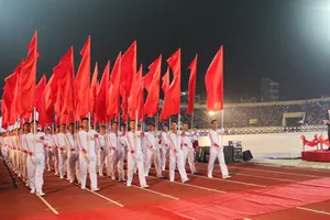 Công tác chuẩn bị cho Đại hội thể thao toàn quốc năm nay vẫn chờ kinh phí được cấp sớm nhất. Ảnh: QUANG THÁI.HNM