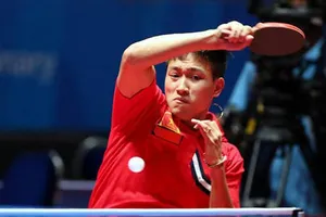 Nguyễn Anh Tú đang có phong độ tốt vào thời điểm này. Ảnh: TIẾN HÙNG