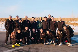 Đội bóng rổ nam Việt Nam đang thi đấu tại Mông Cổ. Ảnh: BRVN