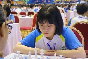 Thiên Ngân không thành công tại nội dung cờ tiêu chuẩn ở giải cờ vua Đông Á tại Thái Lan. Ảnh: T.NGÂN