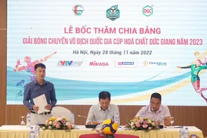 Liên đoàn bóng chuyền Việt Nam đã thông tin về giải đấu năm 2023. Ảnh: LƯỢNG LƯỢNG