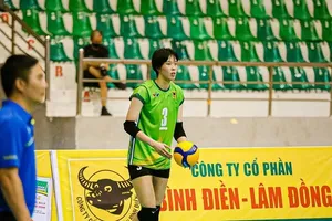 Thanh Thúy là chủ công được khán giả chờ đợi thể hiện chuyên môn nhất tại Đại hội thể thao toàn quốc năm nay. Ảnh: T.THẢO