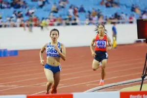 Nguyễn Thị Oanh là người đứng đầu danh sách VĐV tiêu biểu toàn quốc năm nay. Ảnh: DŨNG PHƯƠNG