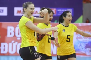 Chủ công Polina không thể sang Việt Nam tuy nhiên đội nữ Thái Bình vẫn sẽ thuê ngoại binh tăng cường chuyên môn. Ảnh: MINH MINH