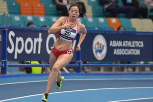 Điền kinh Việt Nam xếp hạng 8 tại giải vô địch trong nhà châu Á 2023 và Nguyễn Thị Huyền đóng góp 1 tấm HCB trong thành tích chung. Ảnh: AAA