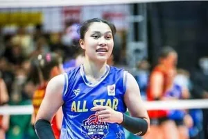 Tay đập trẻ tới từ Thái Lan sẽ là mũi đánh quan trọng của Than Quảng Ninh ở giải vô địch quốc gia 2023. Ảnh: VOLLEYBALLTHAILAND