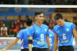 Bóng chuyền nam S.Khánh Hòa chắc chắn sẽ có tăng cường ngoại binh tại vòng 1 giải vô địch quốc gia 2023. Ảnh: MINH MINH