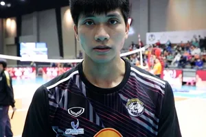 Chủ công tới từ Thái Lan chính thức gia nhập đội bóng Thể Công. Ảnh: THAILANDVOLLEYBALL