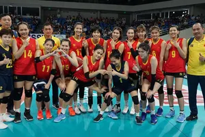 Đội tuyển bóng chuyền nữ Việt Nam sẽ có cuộc đấu quan trọng trong tháng 4 trên sân nhà. Ảnh: AVC
