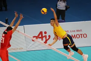 Quốc Duy sẽ được tạo điều kiện tập luyện làm nghĩa vụ với đội tuyển quốc gia thay vì về thi đấu vòng bảng giải hạng A tới đây. Ảnh: DŨNG PHƯƠNG