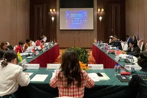 Hội thảo về phụ nữ trong thể thao đã được tổ chức ngày 4-5. Ảnh: L.T.H.Y