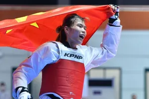 Tuyển thủ Trần Thị Ánh Tuyết đã có huy chương tại giải vô địch châu Á 2021 nhưng vẫn phải nỗ lực hơn nữa trong giải vô địch thế giới 2023 tới đây. Ảnh: DŨNG PHƯƠNG