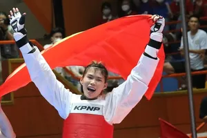 Võ sĩ Ánh Tuyết đã phải dừng bước ở giải vô địch thế giới 2023. Ảnh: D.P