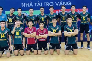 Bóng chuyền nam Vĩnh Long đang tìm cơ hội để trở lại giải vô địch quốc gia như từng tham dự năm 2022 trước đây. Ảnh: MINH MINH