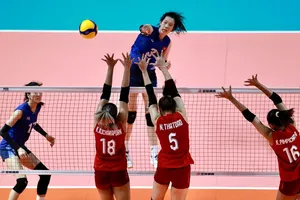 Đội tuyển bóng chuyền nữ Việt Nam sẽ dự ASIAD 19-2022 còn các đồng nghiệp nam không góp mặt lần này. Ảnh: DŨNG PHƯƠNG
