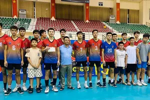 Cầu thủ nam trẻ Thể Công Tân Cảng đã vô địch giải trẻ các câu lạc bộ toàn quốc 2023. Ảnh: VĂN THÁI