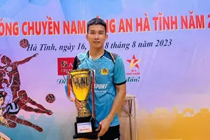 Nguyễn Văn Quốc Duy thi đấu xuất sắc để có ngôi vô địch ở giải. Ảnh: MINH MINH