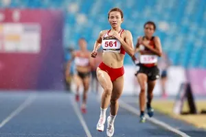 Nguyễn Thị Oanh có chỉ số chuyên môn tốt tại giải. Ảnh: DŨNG PHƯƠNG