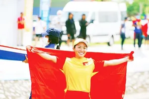 Nguyễn Thị Hương là đại diện của đội canoeing Việt Nam dự giải vô địch thế giới 2023. Ảnh: Cục TDTT