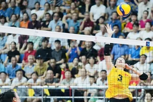 Chủ công Trần Thị Thanh Thúy vẫn là điểm sáng của bóng chuyền nữ Việt Nam. Ảnh: AVC